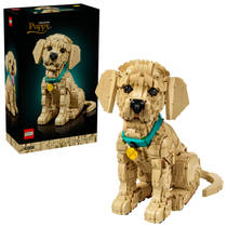 LEGO Icons golden retriever puppy 11384