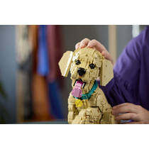 LEGO Icons golden retriever puppy 11384 productafbeelding 4