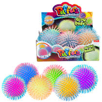 Pufferz twotone glow in the dark pufferbal - 16 cm