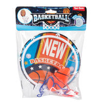 Fun mini basketbalset net met bal productafbeelding 3