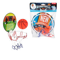 Fun mini basketbalset net met bal