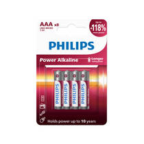 Philips Power Alkaline AAA-batterijen set 8 blister
