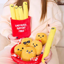 Emotional Support Fries knuffeltjes productafbeelding 5