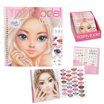 TOPModel Dress Me Up Face stickerboek