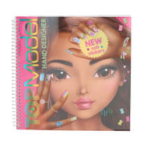 TOPModel Create Your Hand Design kleurboek + stickers productafbeelding 3