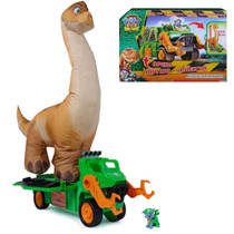 PAW Patrol: The Dino Movie Megasaurus + Rocky figuur en voertuig