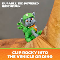 PAW Patrol: The Dino Movie Megasaurus + Rocky figuur en voertuig productafbeelding 6