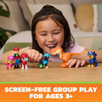 PAW Patrol: The Dino Movie figurenset 6-delig productafbeelding 6