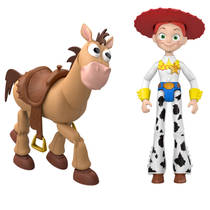 Disney Pixar Toy Story 5 actiefiguur Jessie en Bullebeest - 23 cm productafbeelding 2