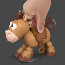 Disney Pixar Toy Story 5 figuur kleine partner Bullebeest productafbeelding 4