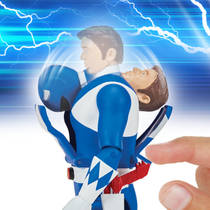 Mighty Morphin Power Rangers actiefiguur Blauwe Ranger productafbeelding 6