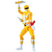 Mighty Morphin Power Rangers actiefiguur Gele Ranger productafbeelding 3