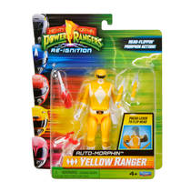 Mighty Morphin Power Rangers actiefiguur Gele Ranger productafbeelding 4