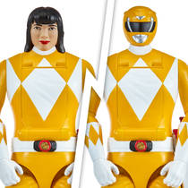 Mighty Morphin Power Rangers actiefiguur Gele Ranger productafbeelding 5