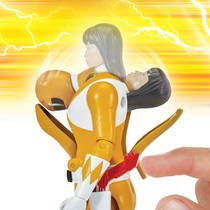 Mighty Morphin Power Rangers actiefiguur Gele Ranger productafbeelding 6