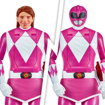 Mighty Morphin Power Rangers actiefiguur Roze Ranger productafbeelding 4