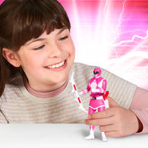 Mighty Morphin Power Rangers actiefiguur Roze Ranger productafbeelding 7