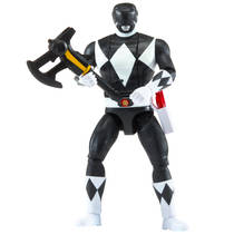 Mighty Morphin Power Rangers actiefiguur Zwarte Ranger productafbeelding 2