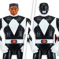 Mighty Morphin Power Rangers actiefiguur Zwarte Ranger productafbeelding 4