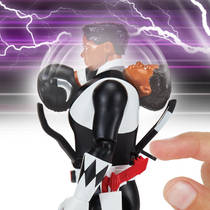 Mighty Morphin Power Rangers actiefiguur Zwarte Ranger productafbeelding 5