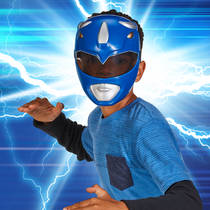 Mighty Morphin Power Ranger Re-Ignition Blue Ranger masker productafbeelding 2