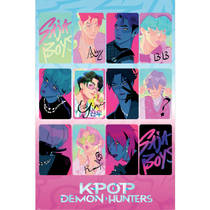 KPop Demon Hunters Light and Dark poster - 61 x 92 cm