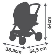 Maxi-Cosi & Quinny 3-in-1 poppenwagen - roze productafbeelding 6