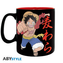 One Piece Luffy & Skull mok - 460 ml productafbeelding 3