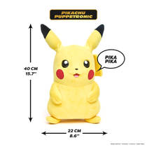 Pikachu Puppetronic RealFX interactieve knuffel productafbeelding 5