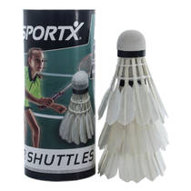 SportX badmintonshuttles 3-delig