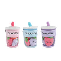 Fluffy Menu pluchen smoothie met 3 stuks fruit