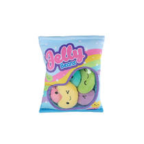 Fluffy menu pluche jelly beans hoofdafbeelding product