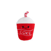 Fluffy menu pluchen drankje knuffel productafbeelding 5
