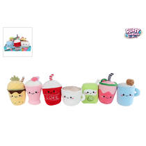 Fluffy menu pluchen drankje knuffel productafbeelding 8