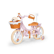 BABY born fiets met Lucky pup