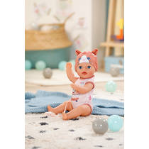 BABY born Lena beginnerspop met kat romper - 36 cm productafbeelding 8