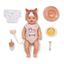 BABY born Lena beginnerspop met kat romper - 36 cm