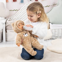Piccolina Magic Tears babypop beige - 42 cm productafbeelding 6