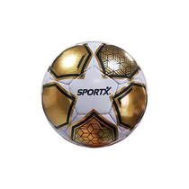 SportX mini voetbal - goud/wit