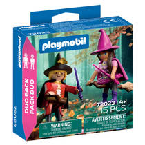PLAYMOBIL DuoPack heks en tovenaar 72023 productafbeelding 2