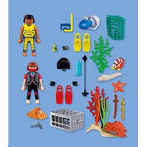 PLAYMOBIL City Action politieduiker met schat 72078 productafbeelding 3