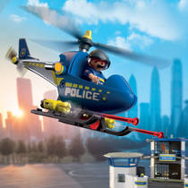PLAYMOBIL City Action politiehelikopter 72080 productafbeelding 5