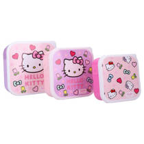 Hello Kitty 3-in-1 snackbox set Fresh Bites