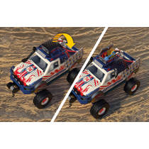 PLAYMOBIL Cars offroad vrachtwagen 72061 productafbeelding 5