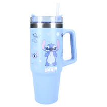 Bottled Bliss Stitch drinkfles - 900 ml - blauw productafbeelding 7