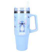 Bottled Bliss Stitch drinkfles - 900 ml - blauw