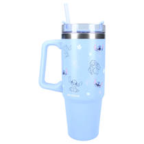 Bottled Bliss Stitch drinkfles - 900 ml - blauw productafbeelding 6