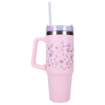 Bottled Bliss Stitch drinkfles - 900 ml - roze productafbeelding 5