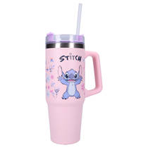 Bottled Bliss Stitch drinkfles - 900 ml - roze productafbeelding 8