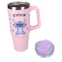 Bottled Bliss Stitch drinkfles - 900 ml - roze productafbeelding 2